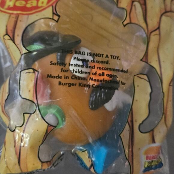 1999 Burger King Mr Potato Head Movable Arms New - Picture 1 of 2